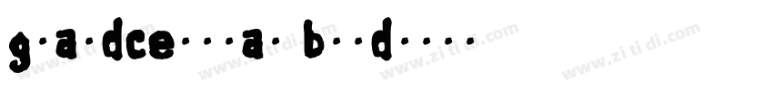 grandcentral bold字体转换